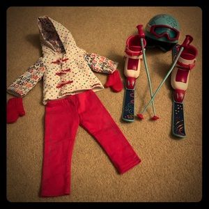 American Girl Ski Set 🎿 RETIRED!!